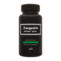 APB Holland Zaagpalm extract puur 485mg 60 Capsules