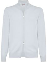 Brunello Cucinelli Kasjmier vest - Blauw - thumbnail