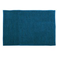 MSV Badkamerkleedje/badmat tapijt - voor op de vloer - petrol blauw - 50 x 80 cm