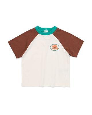 HEMA Baby T-shirt jersey hond wit (wit)