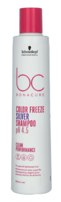 Schwarzkopf - Bonacure Color Freeze Silver Shampoo 250 ml Dames