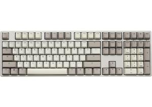 Ducky Origin Vintage toetsenbord Universeel USB QWERTY Engels Grijs