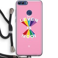 Het Leven Is Mooi: Huawei P Smart (2018) Transparant Hoesje met koord
