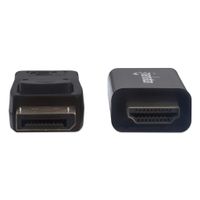 Manhattan 153195 DisplayPort-kabel DisplayPort / HDMI Adapterkabel DisplayPort-stekker, HDMI-A-stekker 1.00 m Zwart - thumbnail