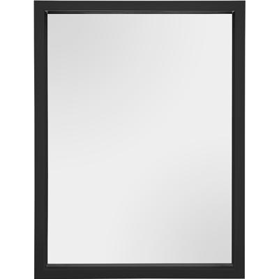 Spiegel - Wandspiegel - Trion Lea - Zwart - 34x45cm - Spiegelglas - Polystyreen