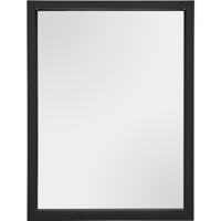 Spiegel - Wandspiegel - Trion Lea - Zwart - 34x45cm - Spiegelglas - Polystyreen