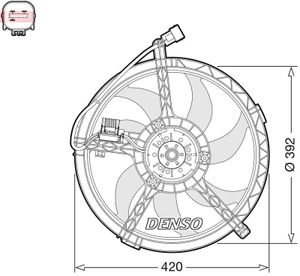 Koelventilator DER05009