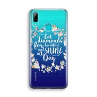 Diamonds: Huawei P Smart (2019) Transparant Hoesje