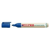 Viltstift edding 21 EcoLine rond blauw 1.5-3mm