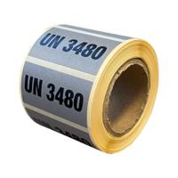 Etiketten 'un 3480' 25 x 50 mm 500 stuks per rol