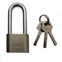 Hangslot - edelstaal - 40 mm hoge beugel - sloten / fietssloten / bagageslot