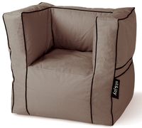 'Bora Bora' Chocolate Beanbag - Chair - Bruin - Sit&Joy ®