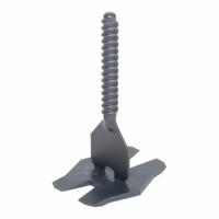 Niveausysteem Rubi Cyclone 35937 Basis 1 mm Plat (100 Stuks)