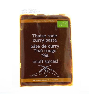Thaise rode currypasta bio