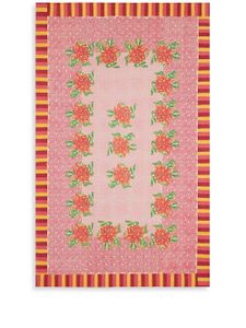 Lisa Corti nappe de table rectangulaire Camelia Magenta - Rose