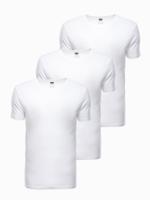 Ombre - heren T-shirt wit - Z30-V-10 - 3-pak