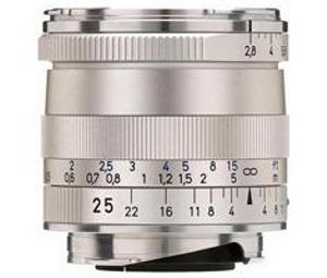 Zeiss ZM 25mm F/2.8 Biogon T* zilver