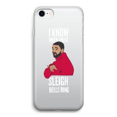 Sleigh Bells Ring: iPhone SE 2020 Transparant Hoesje