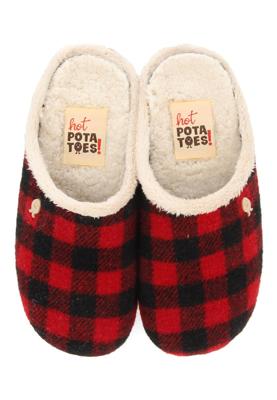 Hot Potatoes Pantoffels Skovde 64678 Rood maat