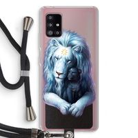Child Of Light: Samsung Galaxy A51 5G Transparant Hoesje met koord