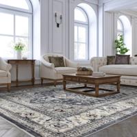 Easy Living - Vloerkleed Sovereign Charcoal Medallion -