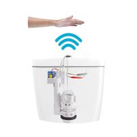 Nemo GO infrarood sensor gestuurde spoelknop voor in duoblokreservoir spoeling 3/6 liter chroom AF-109-G4