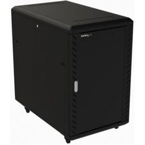 StarTech.com 18U rack serverkast inclusief zwenkwielen en stelvoeten 32 diep