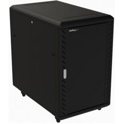 StarTech.com 18U rack serverkast inclusief zwenkwielen en stelvoeten 32 diep