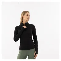 BR Zip-up pullover Franka zwart maat:xs