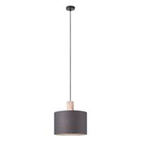 Hanglamp Linnen - Chocolade - 30x30x140cm Hanglamp Linnen - Chocolade - 30x30x140cm