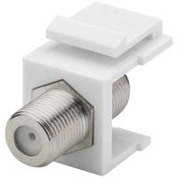 Goobay Goobay 79474 Keystone Modul SAT Antenne Verbinder F Buchse SAT Koaxial Kabel F-inbouwmodule Keystone