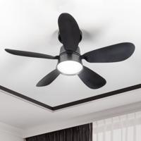 Plafondlamp met ventilator - 25W 1100lm 3000K/6500K Verwijderbare bladen Gemakkelijke installatie