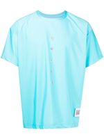 Fumito Ganryu t-shirt à fleurs - Bleu