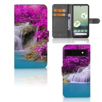 Google Pixel 6A | Flip Cover | Waterval | Portemonnee hoesje