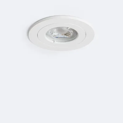 Inbouwspot wit badkamer ip65 zaagmaat Ø 68 mm 6.5W warm wit 3000k