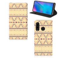 Huawei P30 Lite New Edition | Hoesje met Magneet | Aztec Yellow Huawei P30 Lite New Edition | Hoesje met Magneet | Aztec Yellow