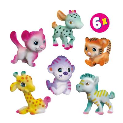 SES blow airbrush pens - safari dieren, 6st. SES blow airbrush pens - safari dieren, 6st.