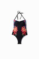 Bandeau-badpak jungle - BLACK - S