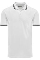 Pierre Cardin Tailored Fit Polo shirt Korte mouw wit