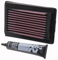 K&N vervangingsfilter Yamaha XT660R/XT660X Super Motard 2004-2009 (YA-6604) YA6604