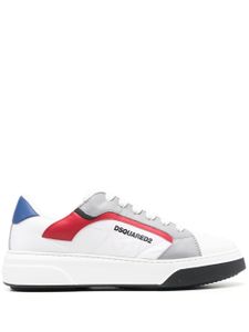 DSQUARED2 baskets à logo imprimé - Blanc