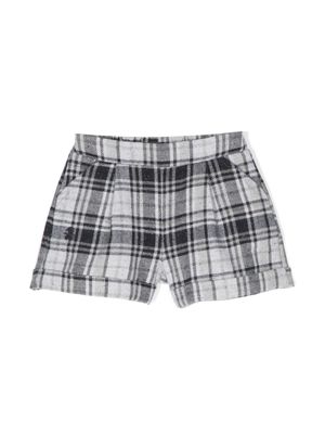 Le Bebé Enfant Shorts met geborduurd logo - Grijs