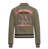 Queen Kerosin Q High School College Jacket Green-S