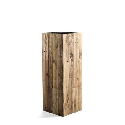 Marrone High Cube M Dark Flame Wood 33x33x94