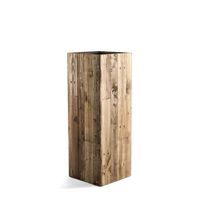 Marrone High Cube M Dark Flame Wood 33x33x94