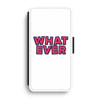 Whatever: iPhone XR Flip Hoesje