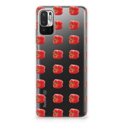Xiaomi Redmi Note 10/10T 5G | Poco M3 Pro | Siliconen Case | Paprika Red