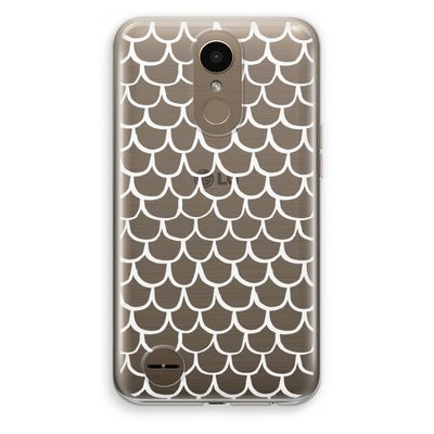 Dakpannetjes: LG K10 (2017) Transparant Hoesje