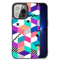 iPhone 13 Pro Backcover Blokken Kleurrijk iPhone 13 Pro Backcover Blokken Kleurrijk