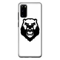 Angry Bear (white): Samsung Galaxy S20 Tough Case